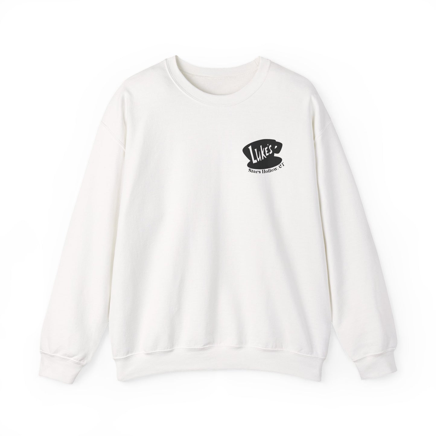 No Cell Phones Crewneck Sweatshirt-Gilmore Girls Luke's Diner