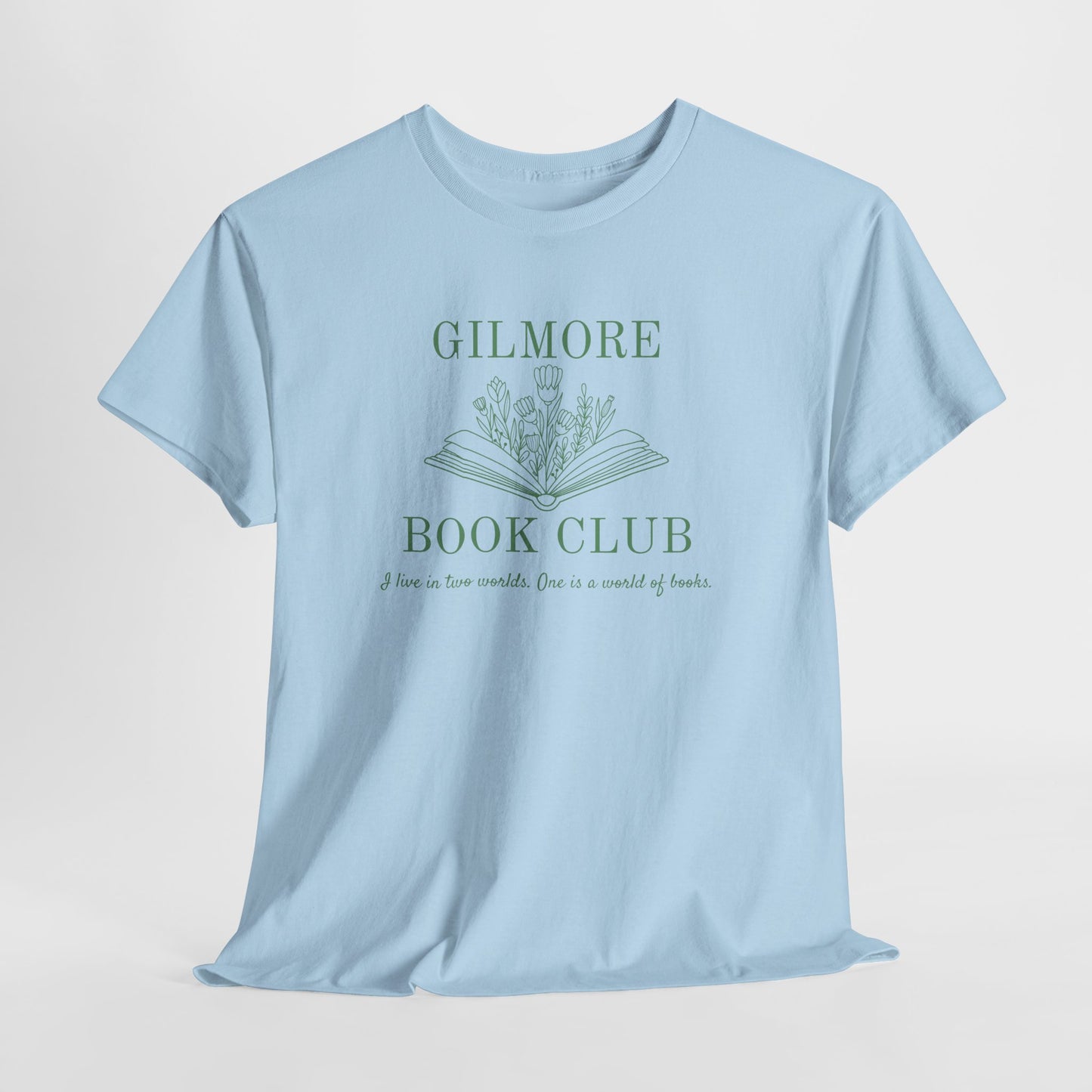 Gilmore Book Club Tee — Vintage Floral Reading Shirt