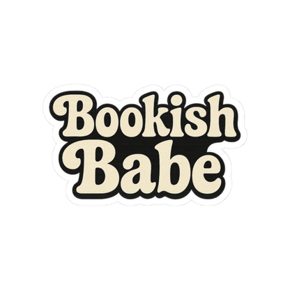 Bookish Babe Sticker