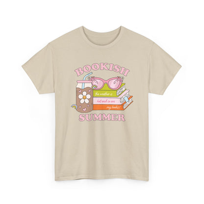 Bookish Summer Graphic Cotton Tee