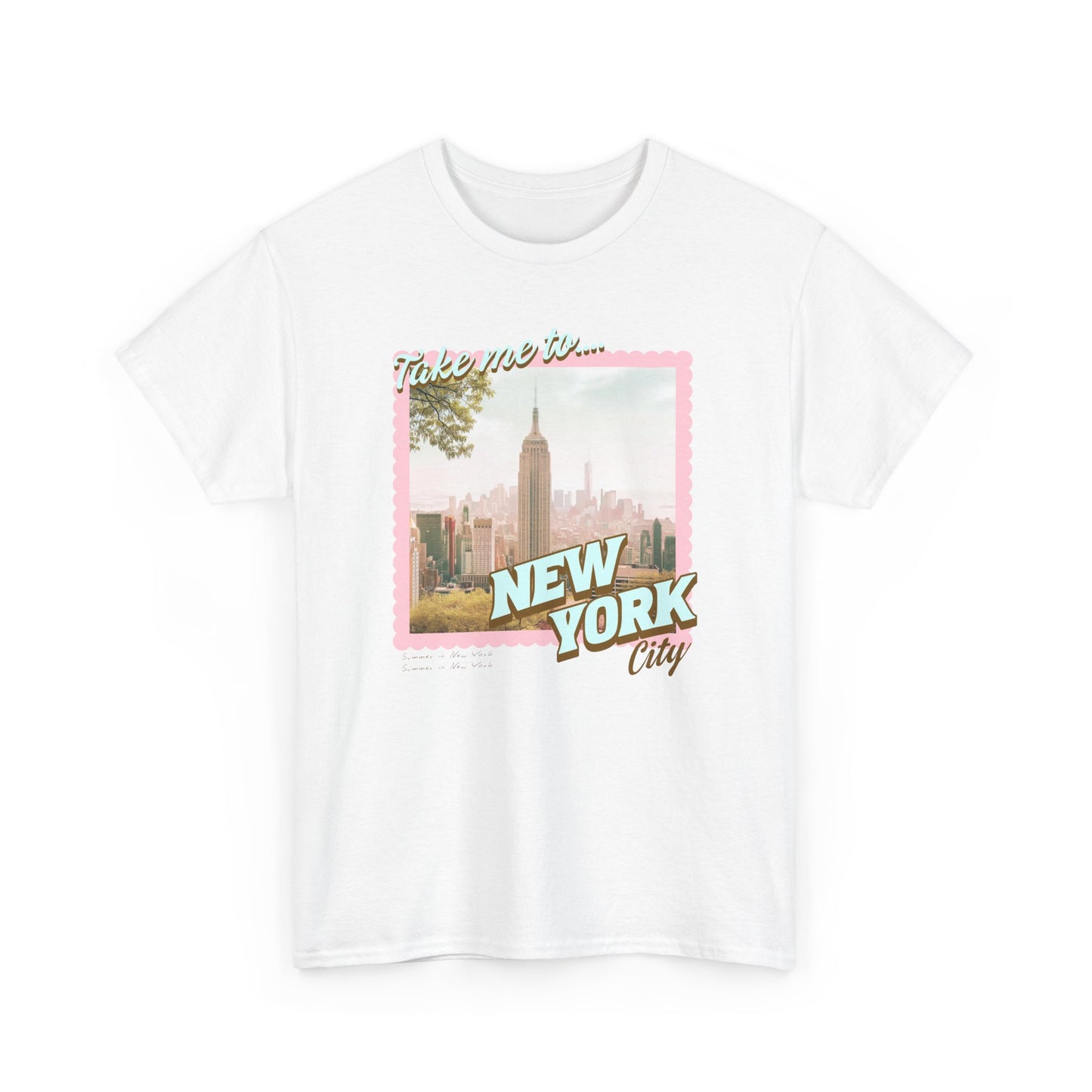 Summer in the City NYC-Gossip Girl T-Shirt