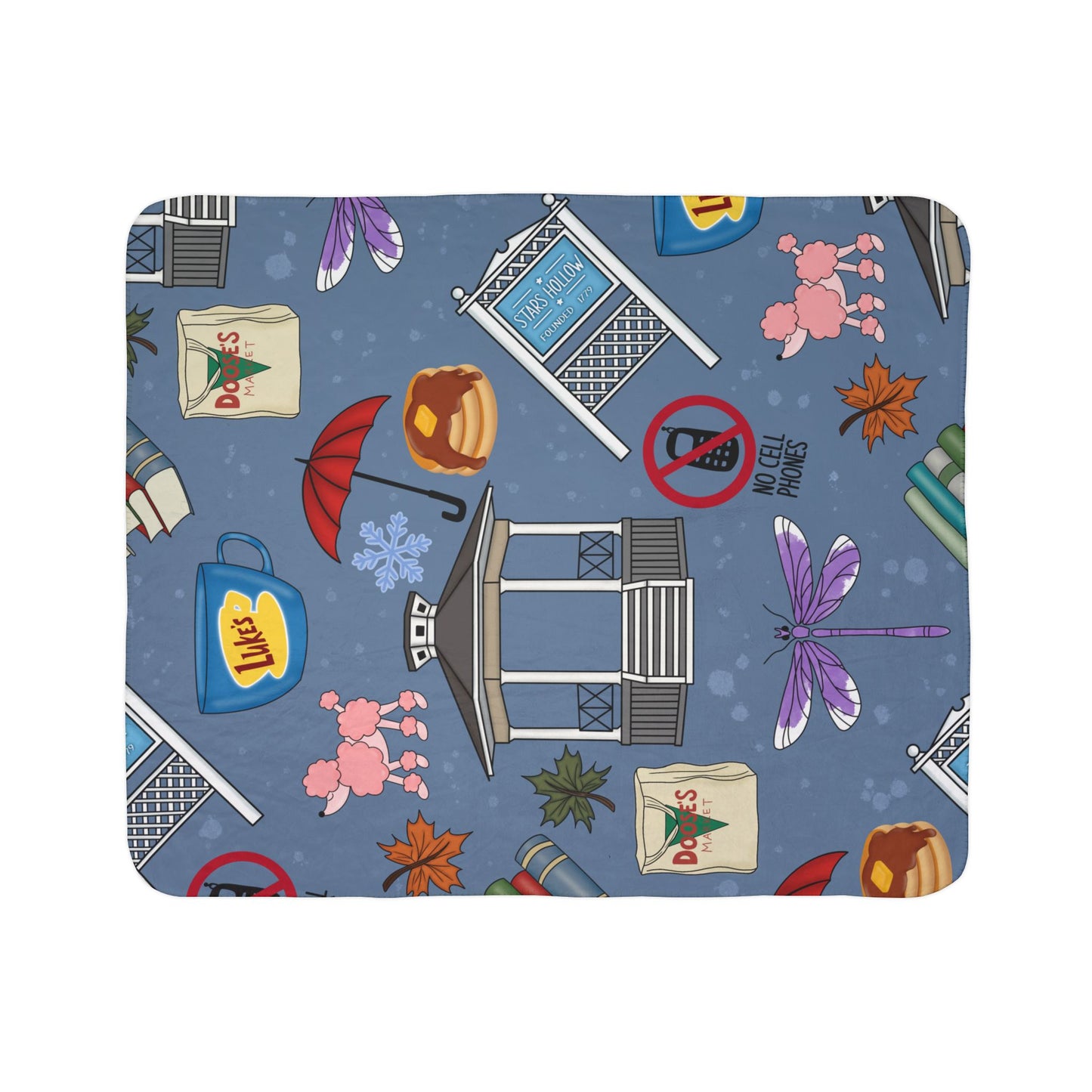 Stars Hollow Essentials Sherpa Fleece Blanket