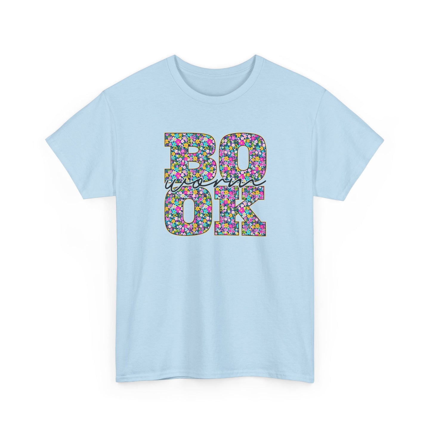Floral Bookworm Tee-Bookish T-Shirt