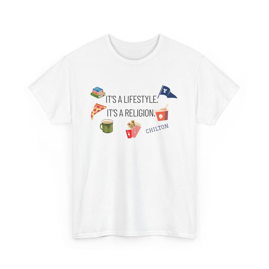 Gilmore Girls-It's a Lifestyle, It's a Religion T-Shirt~Pop Culture Apparel