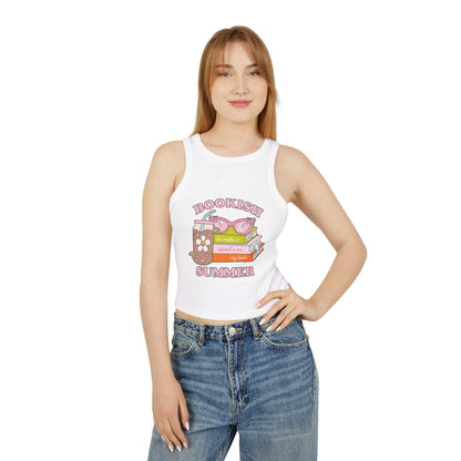 Bookish Summer Racer Tank Top