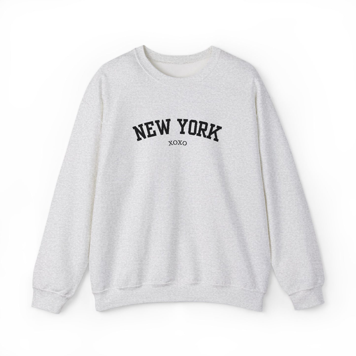 New York XOXO Embroidered Crewneck Sweatshirt-Gossip Girl