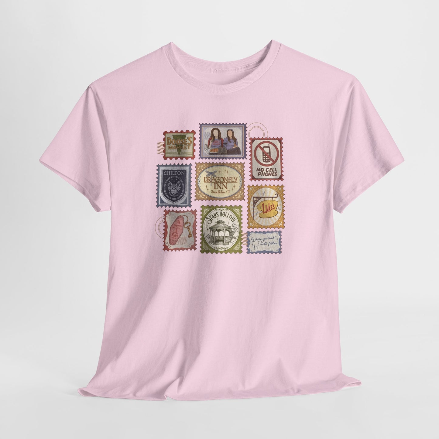Stars Hollow Stamp Tee-Gilmore Girls Shirt
