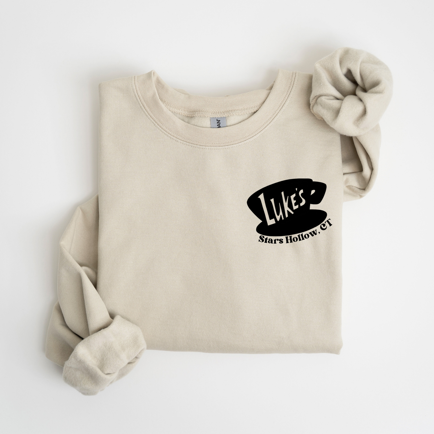 No Cell Phones Crewneck Sweatshirt-Gilmore Girls Luke's Diner