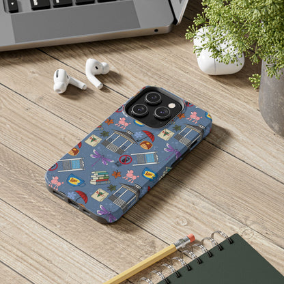 Stars Hollow Gilmore Girls Blue Phone Case