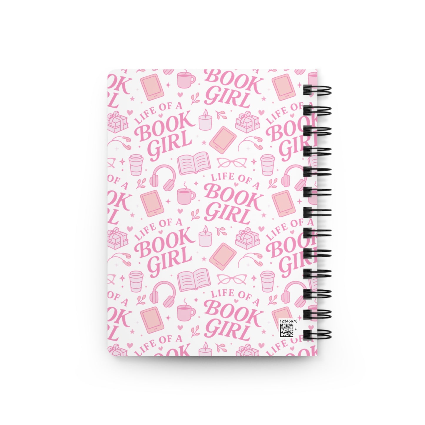 Book Girl Life Notebook