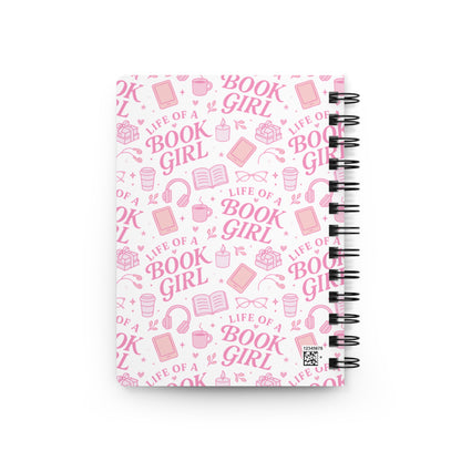 Book Girl Life Notebook