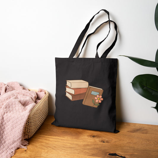 Bookish Bloom Tote-Book Lover Bag