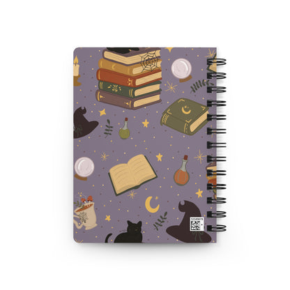 Witchy Book Lover Notebook 🔮🐈‍⬛