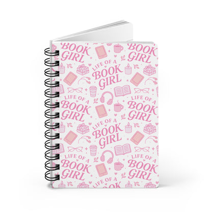 Book Girl Life Notebook