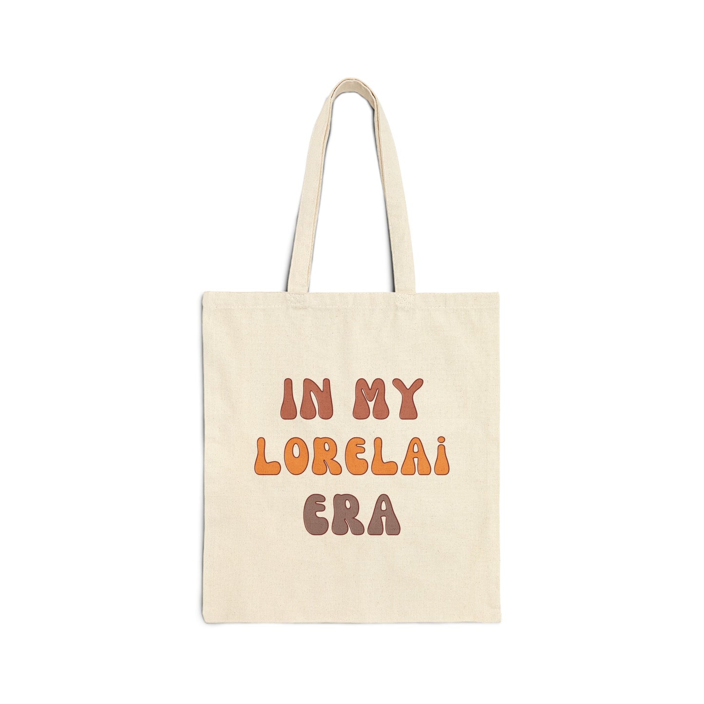 In my Lorelai Era Cotton Canvas Bag-Gilmore Girls Tote