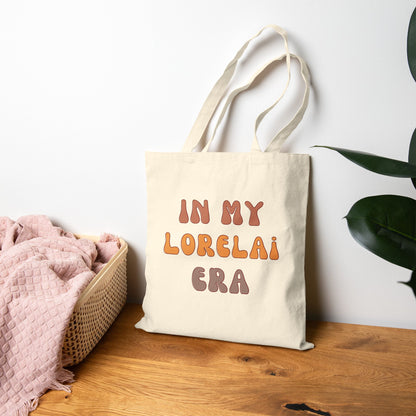 In my Lorelai Era Cotton Canvas Bag-Gilmore Girls Tote
