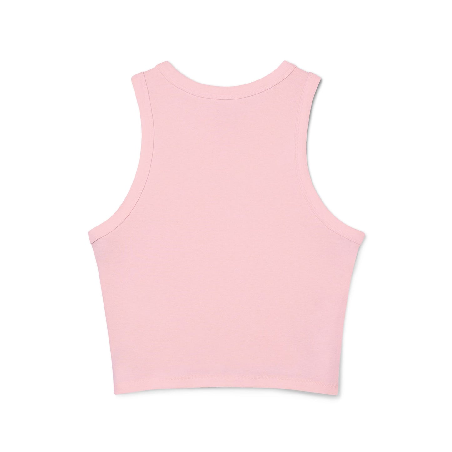Bookish Baddie Rib Racer Tank Top-Black Font