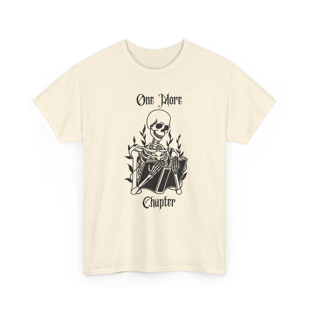One More Chapter Skeleton T-Shirt 💀📚