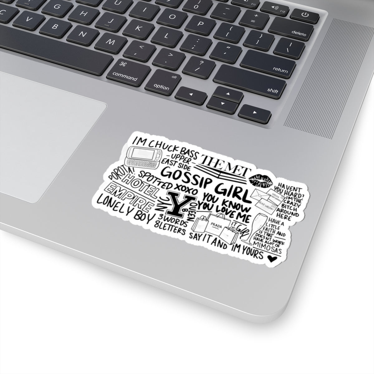 Gossip Girl Sticker XOXO