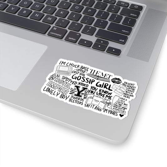 Gossip Girl Sticker XOXO
