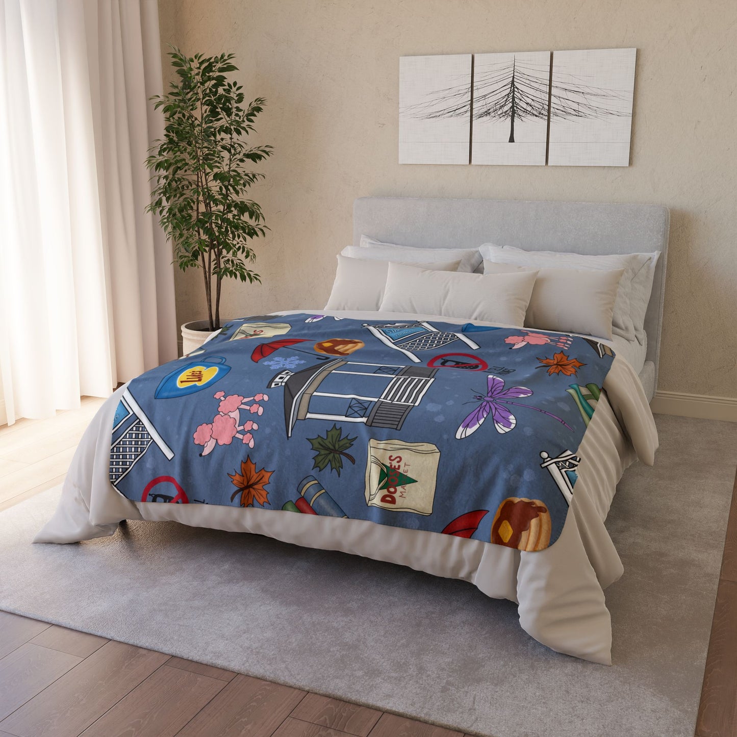 Stars Hollow Essentials Sherpa Fleece Blanket