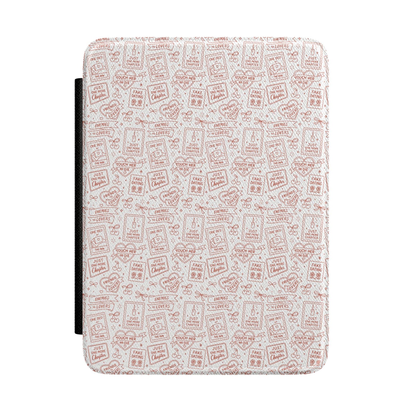 Romance Tropes Leatherette Kindle Paperwhite Case