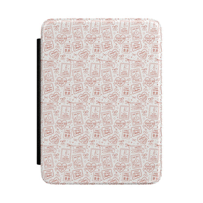 Romance Tropes Leatherette Kindle Paperwhite Case