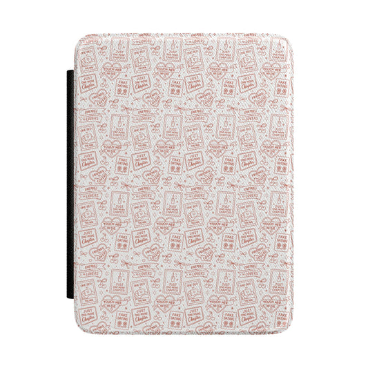 Romance Tropes Leatherette Kindle Paperwhite Case
