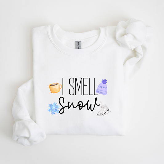 I Smell Snow Crewneck Sweatshirt-Cozy Gilmore Girls Apparel