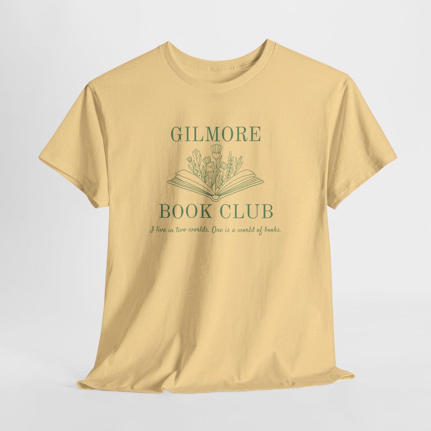 Gilmore Book Club Tee — Vintage Floral Reading Shirt