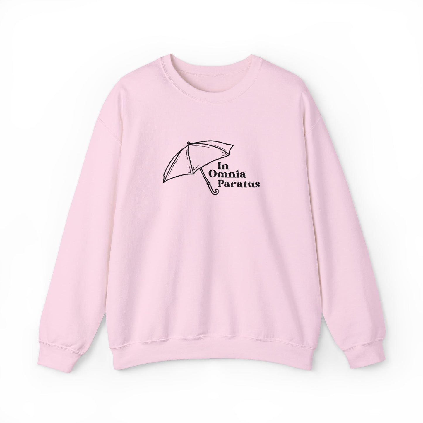 In Omnia Paratus Embroidered Crewneck Sweatshirt-Gilmore Girls