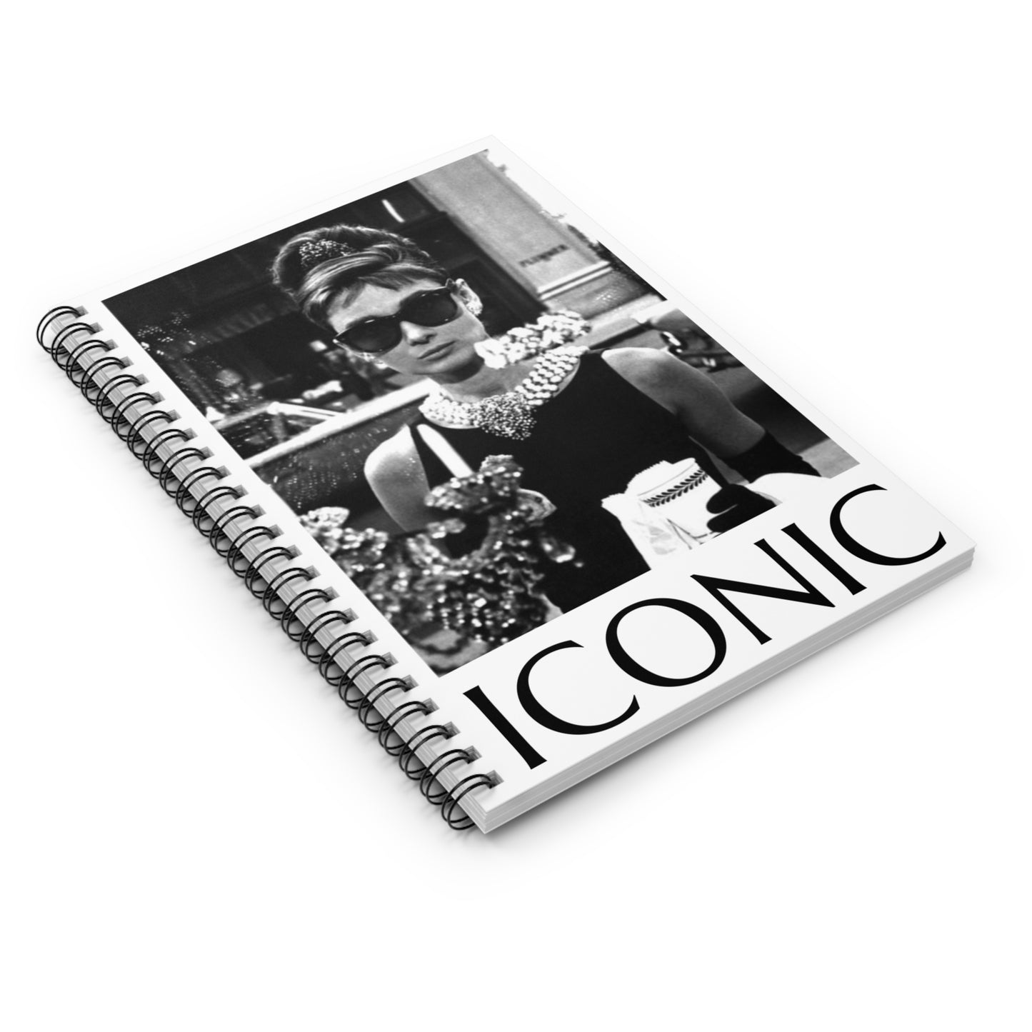 Breakfast at Tiffany’s Spiral Notebook