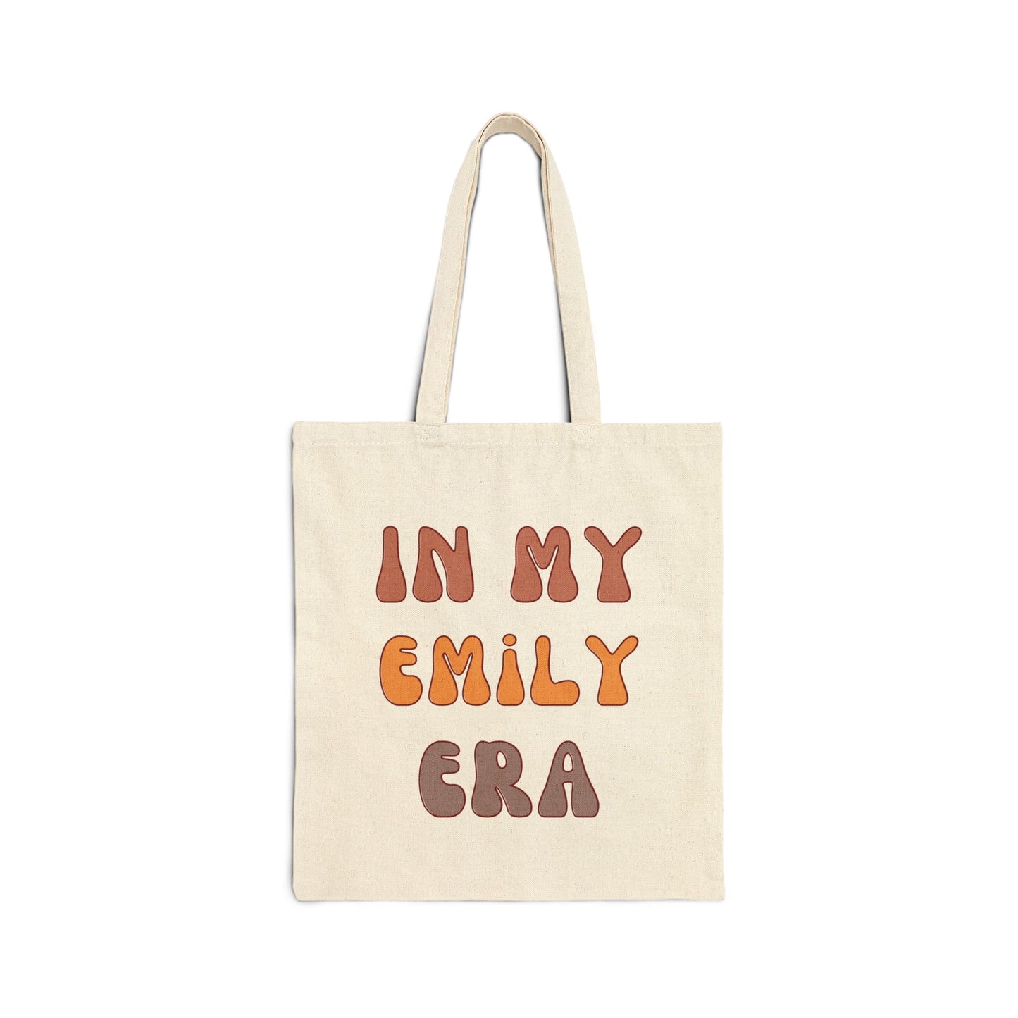 In my Emily Era Cotton Canvas Bag-Gilmore Girls Tote