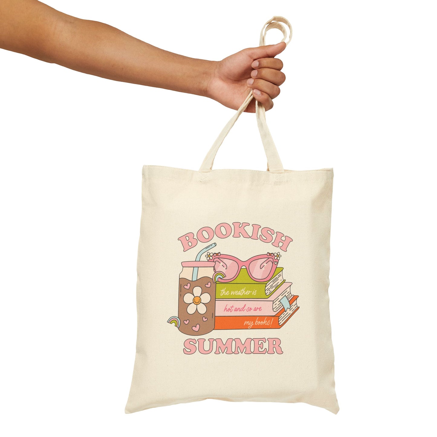 Bookish Summer Tote Bag