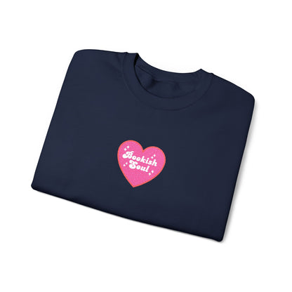 Bookish Soul Embroidered Crewneck Sweatshirt