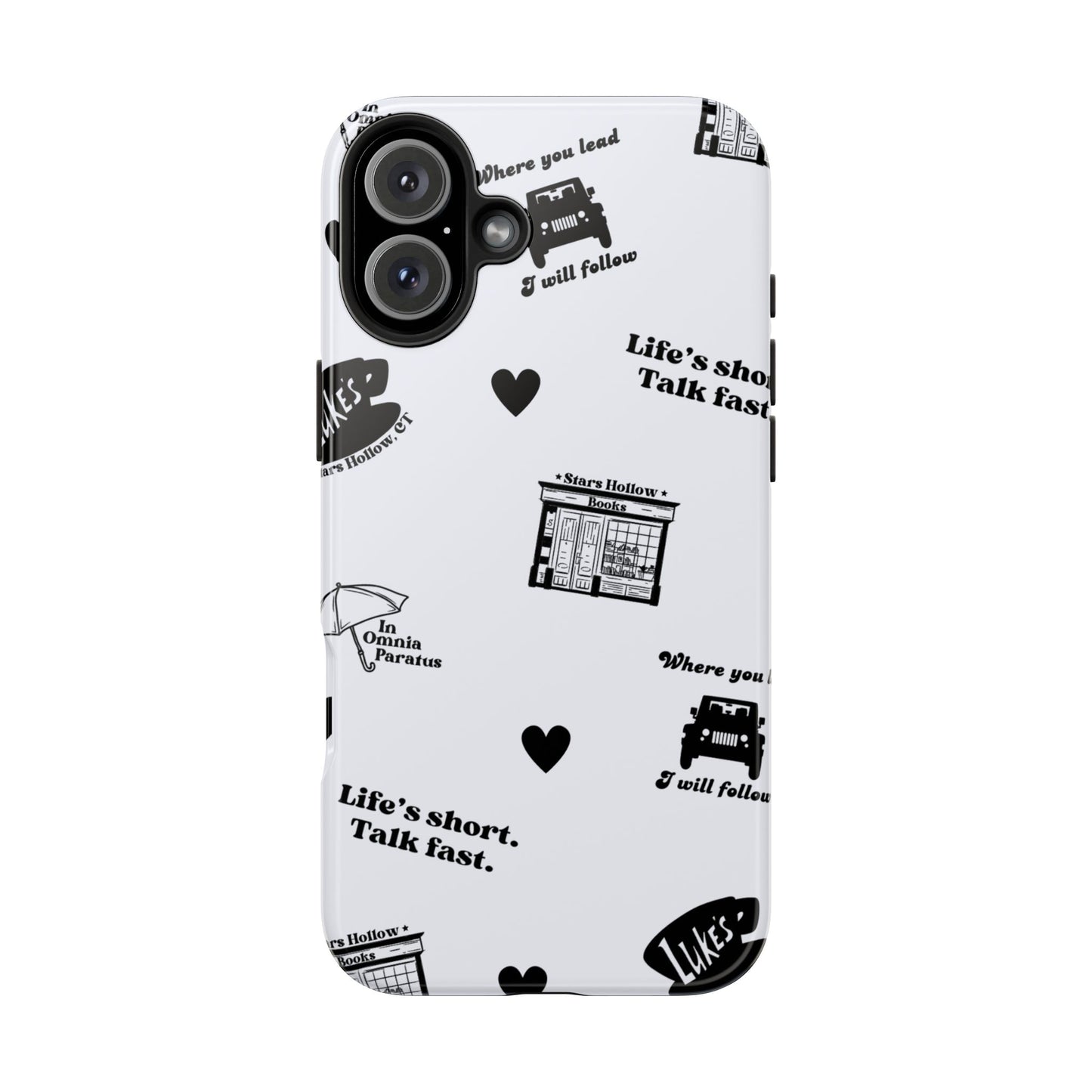 Stars Hollow Gilmore Girlie Phone Case