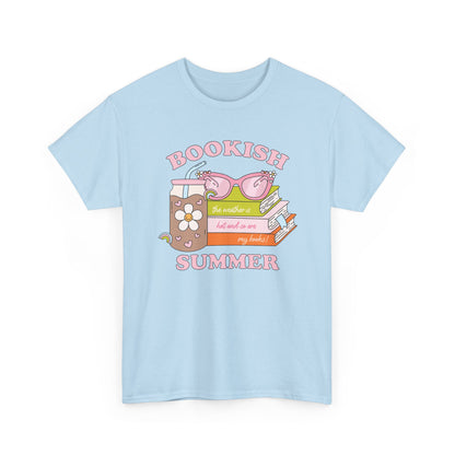 Bookish Summer Graphic Cotton Tee