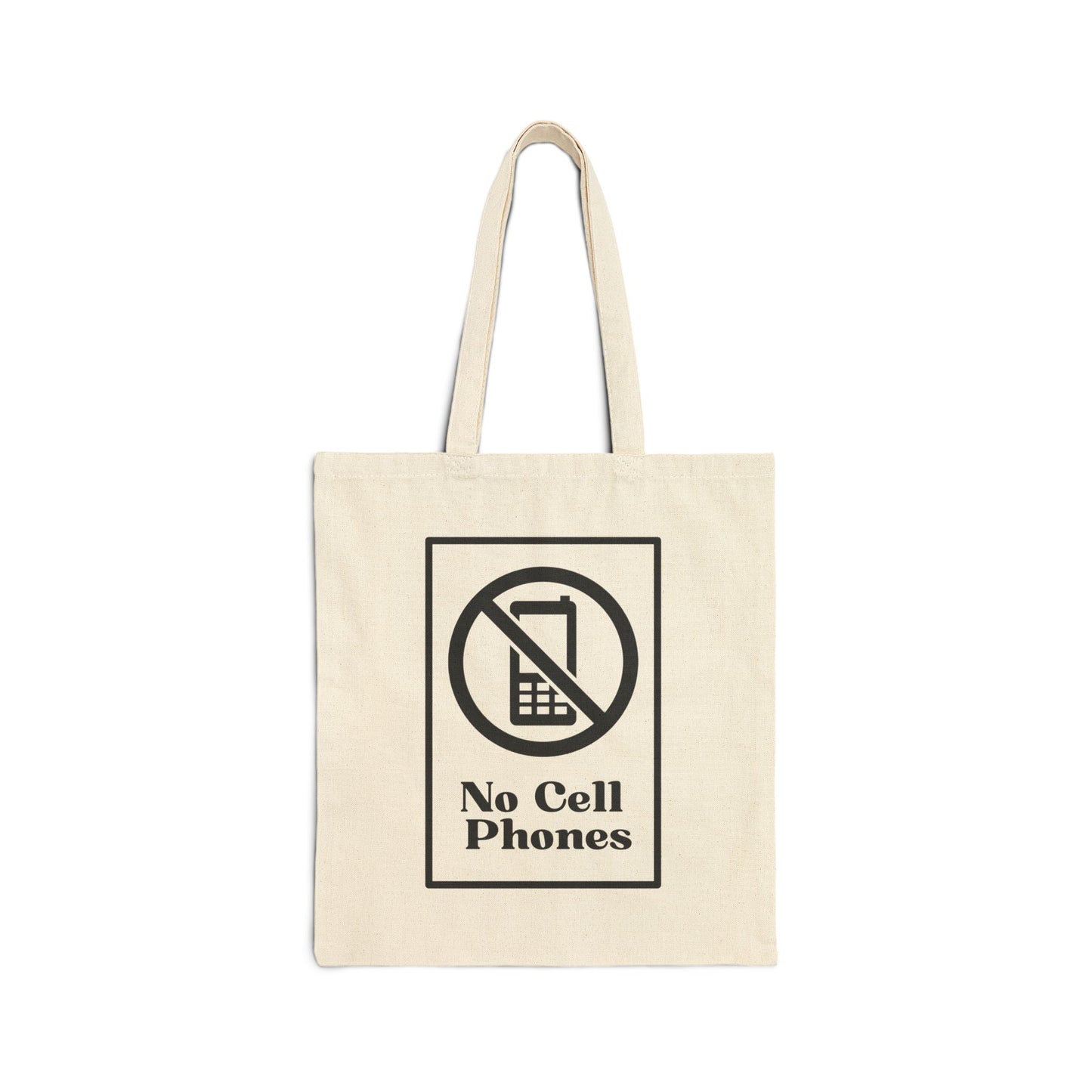 No Cell Phones at Luke's Diner! Canvas Tote Bag-Gilmore Girls Stars Hollow