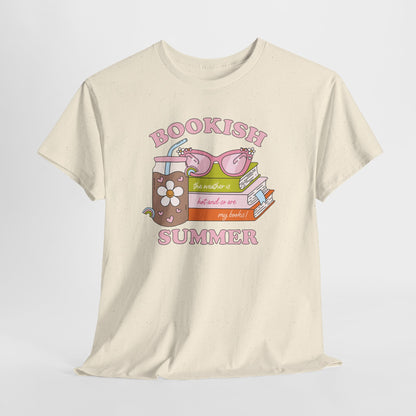 Bookish Summer Graphic Cotton Tee