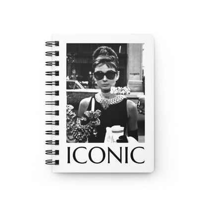 Breakfast at Tiffany’s Spiral Notebook