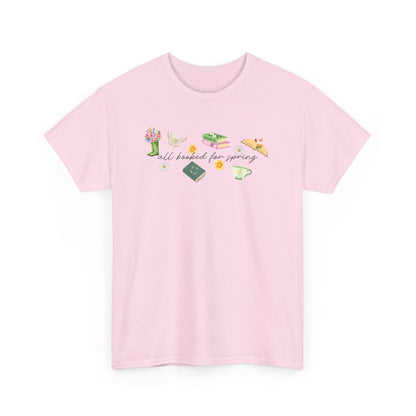 All Booked for Spring Tee-Bookish T-Shirt