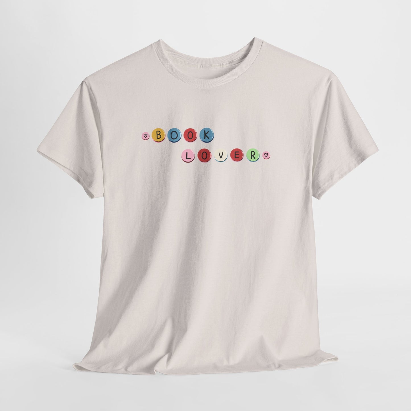 Book Lover T-Shirt — Colorful Bead Reading Tee