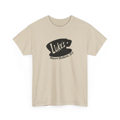 Luke’s Diner Crewneck Unisex Cotton T-Shirt-Stars Hollow GG Apparel