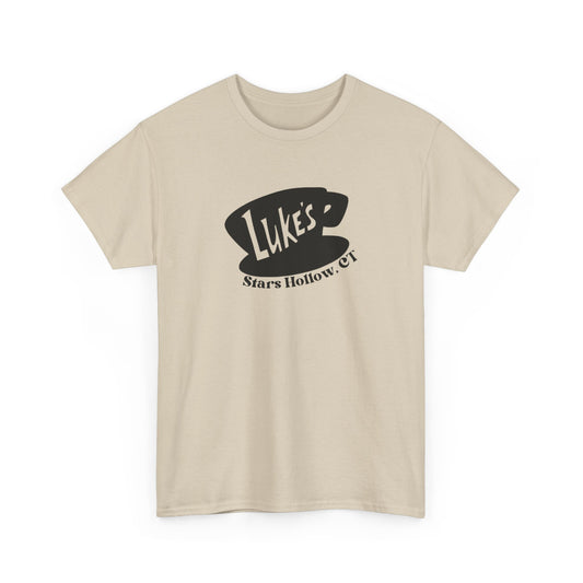 Luke’s Diner Crewneck Unisex Cotton T-Shirt-Stars Hollow GG Apparel