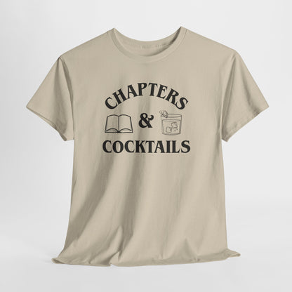 Chapters & Cocktails Tee-Bookish T-shirt