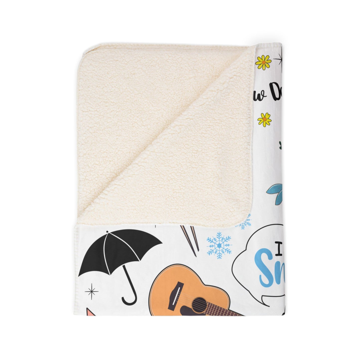 Everything Stars Hollow/Gilmore Girls Sherpa Fleece Blanket