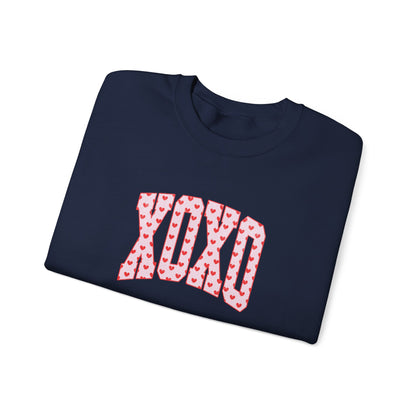XOXO Distressed Valentine Crewneck