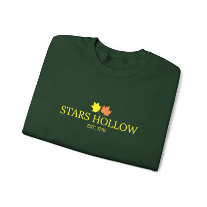 Stars Hollow Fall Embroidered Crewneck Sweatshirt