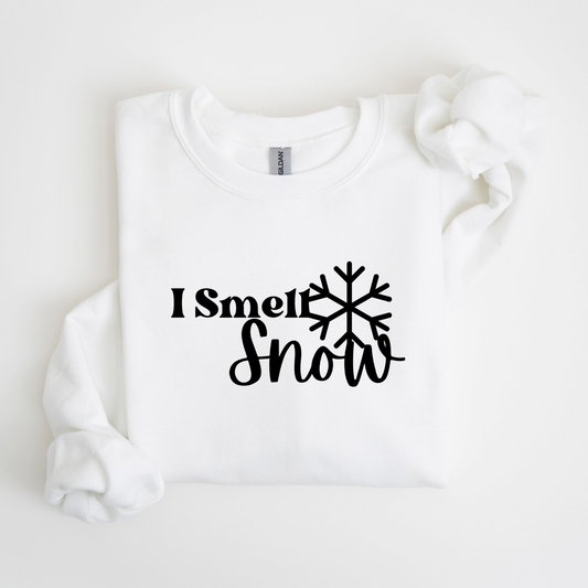 I Smell Snow Crewneck Sweatshirt–Cozy Gilmore Girls Apparel