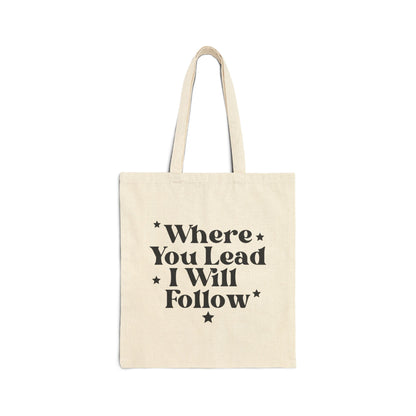 Where You Lead I Will Follow Canvas Tote Bag-Gilmore Girls